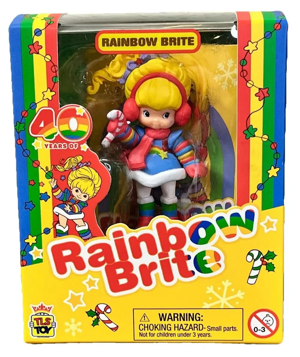 TLS TOY Rainbow Brite 40TH Anniversary Rainbow Brite Series 3 CHRISTMAS Holiday